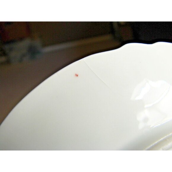 Vintage Clover Pink Floral Pattern Plate 7" Replacement Wedding Salad Porcelain - Picture 9 of 12